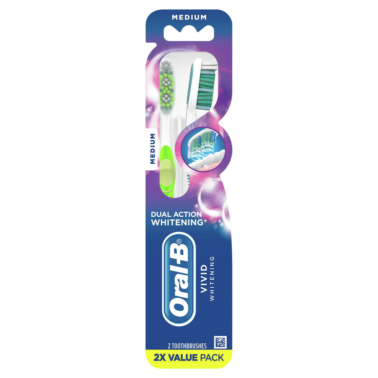 Oral B Advantage Artica Toothbrush, Regular / Medium 50 - 2/Pack